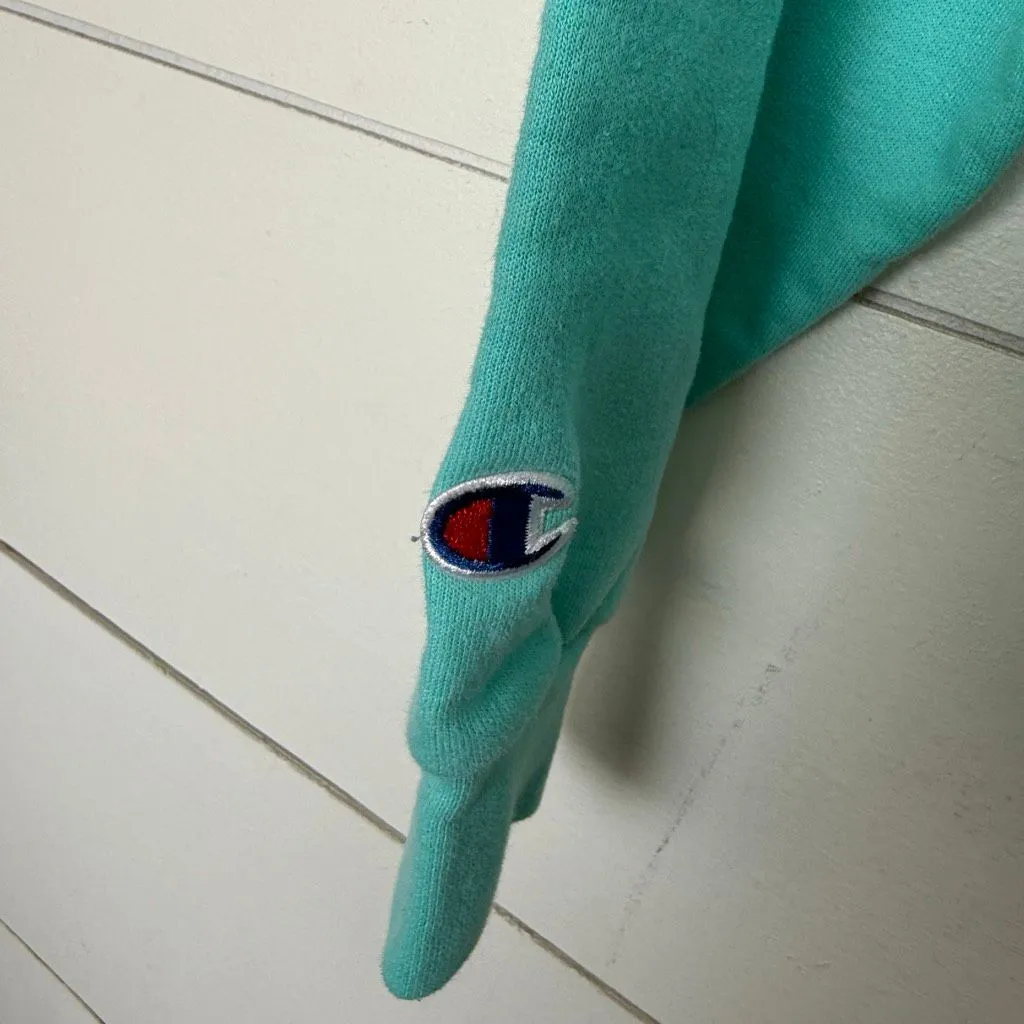 Champion women’s Small Norris Lake Tennessee Mint Green Hoodie Sweatshirt - Image 5