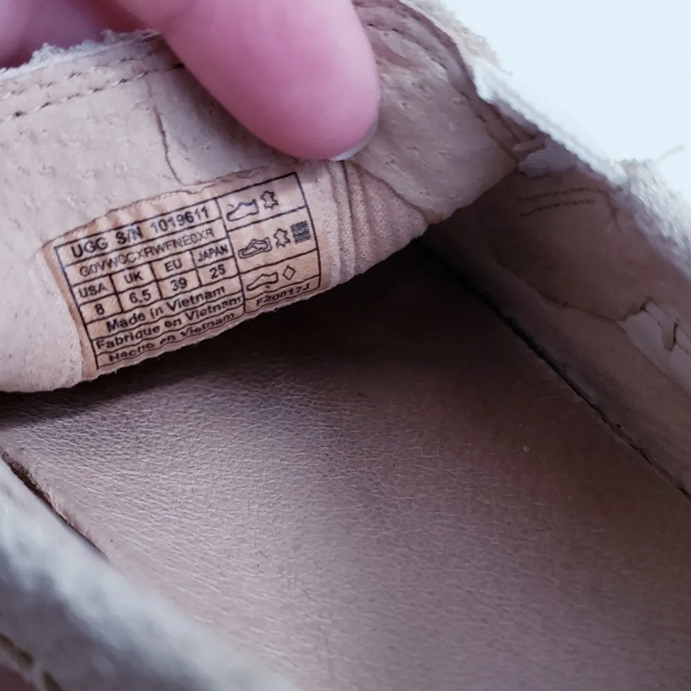 UGG Womens Adley Perf Suede Flats - Image 7