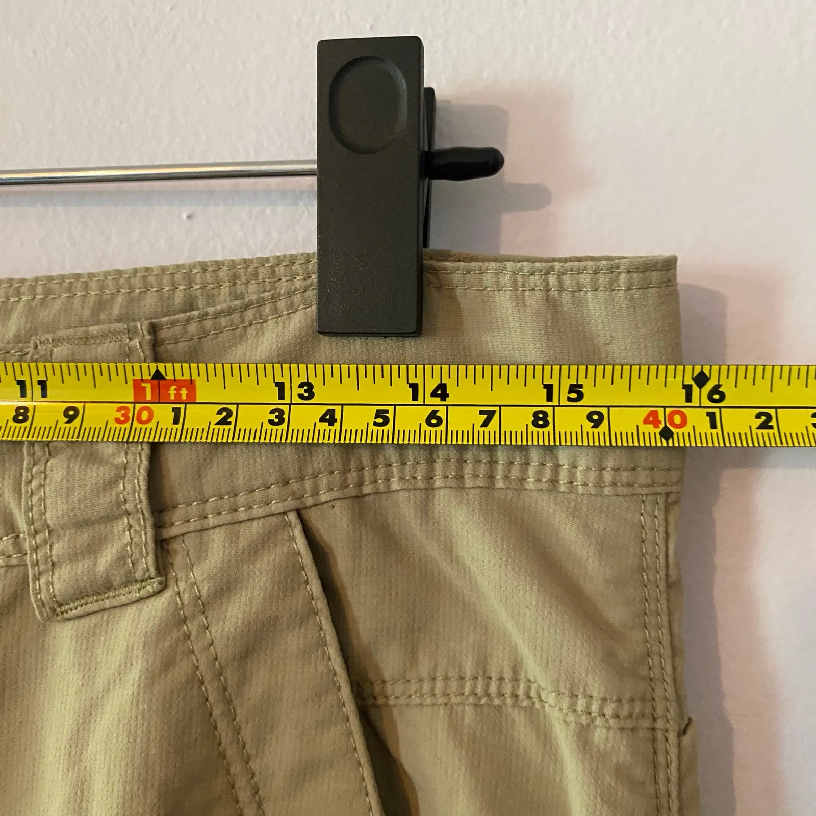 Royal Robbins Khaki Gorpcore Pants Camping Hiking Cargo Outdoor Women's size 32 - Image 8