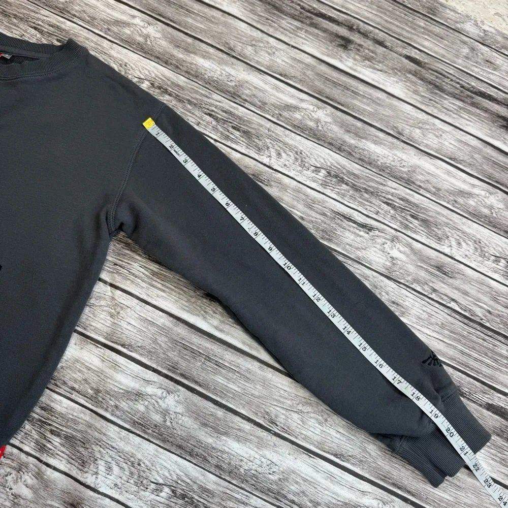 Nintendo Women Legend of Zelda Pullover Sweatshirt S SM Small Charcoal Grey Gray - Image 13