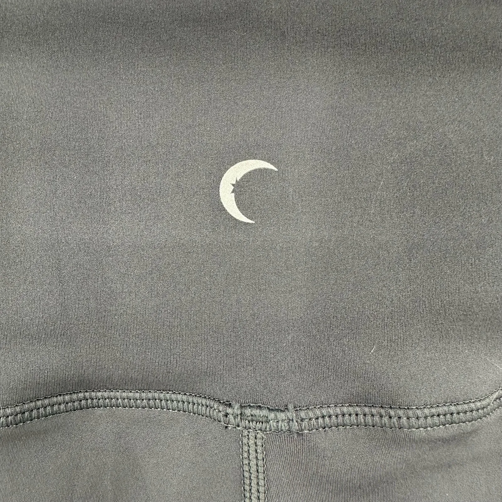 Zyia SZ 6-8 Leggins Black Green Compression‎ Yoga Running Gym Workout Activewear - Image 3