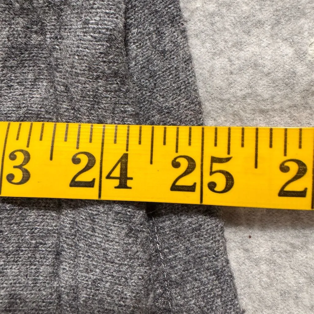 Prana Women's Gray Striped Mock Neck Pullover Dessau Sweater Size Large - Image 10