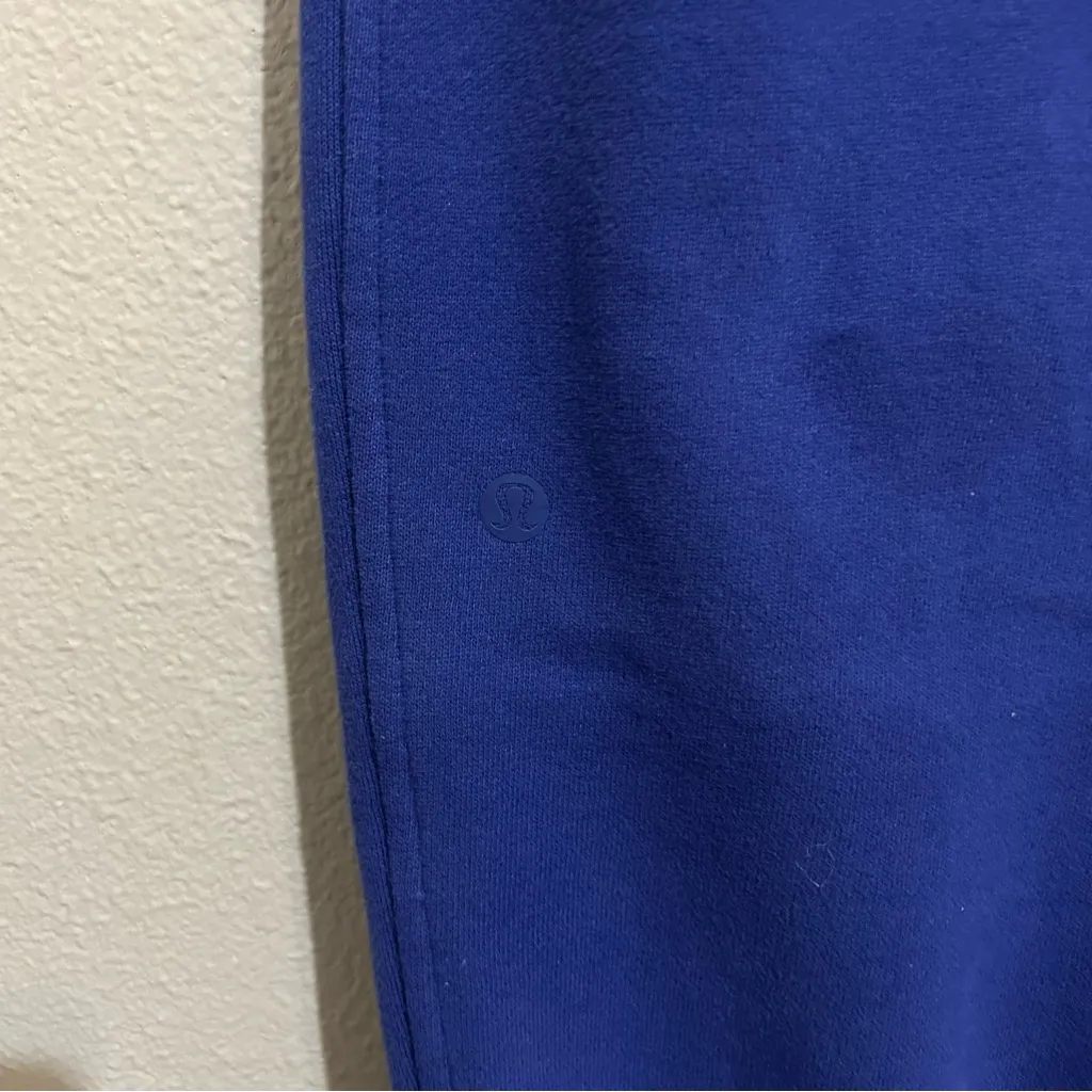 Lululemon Scuba Blue High Rise Relaxed Jogger Sweat Pants Women’s Size 12 - Image 10