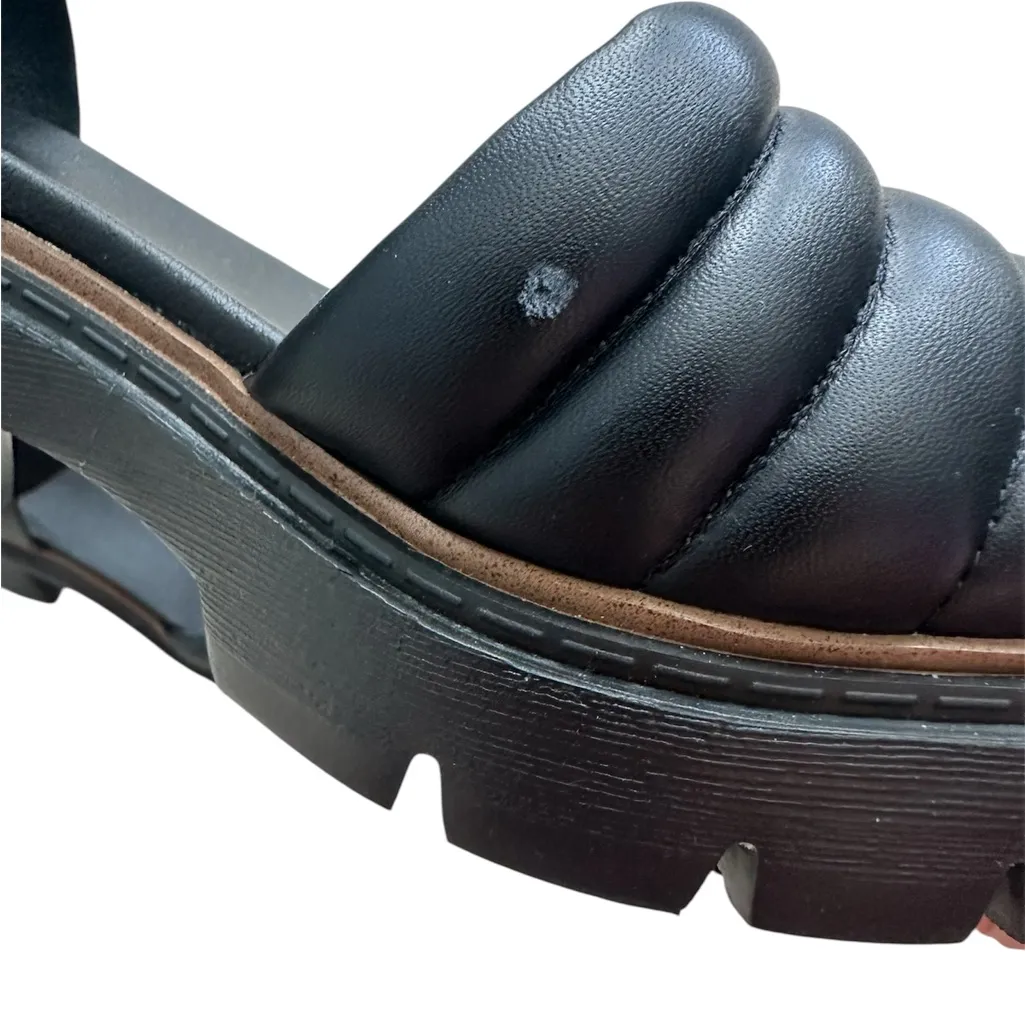 Dr. Scholl's‎ Original Collection A Mood Platform Sandal Black Size 8 - Image 4