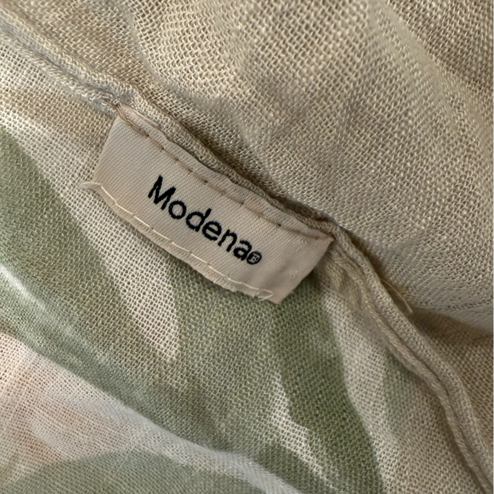 Modena Floral Leaf Print cardigan Green Size undefined - Image 2