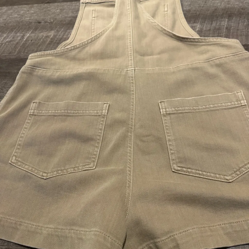 Aerie Tan Short Overalls - Image 6