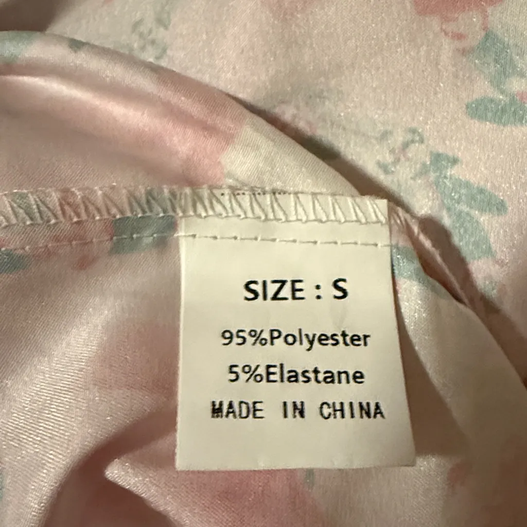 New Santa Baby velvet trim pajama set Pink - Image 9