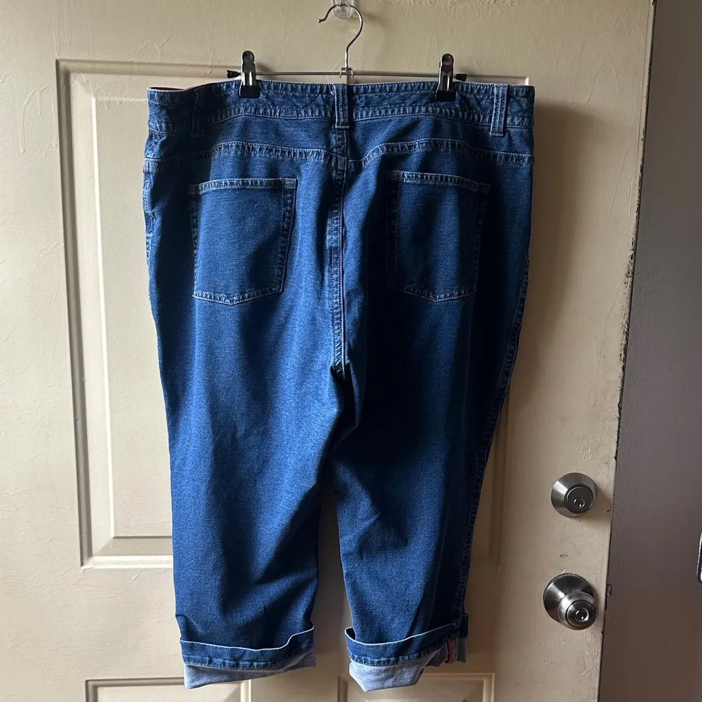 Coldwater Creek Blue Ankle Jeans - Image 4