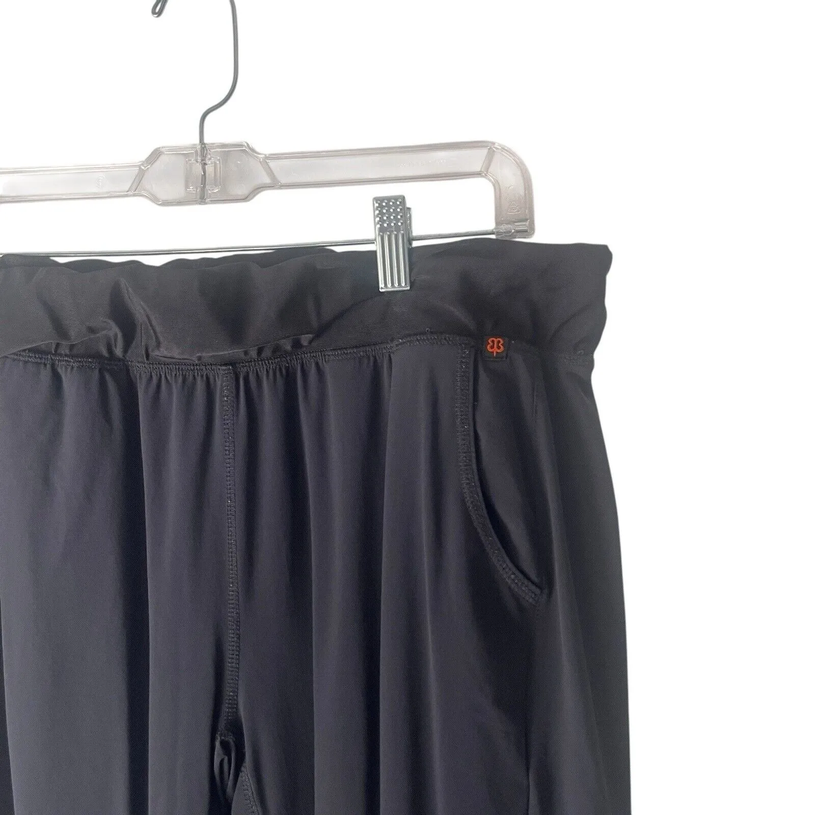 Betabrand Women's Size XL‎ Black Convertible Yoga Activewear Jogger Pants - Image 6