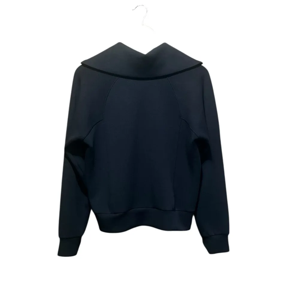 Spanx Black AirEssentials 1/2 Zip Pullover Sweatshirt Size XS - Image 11