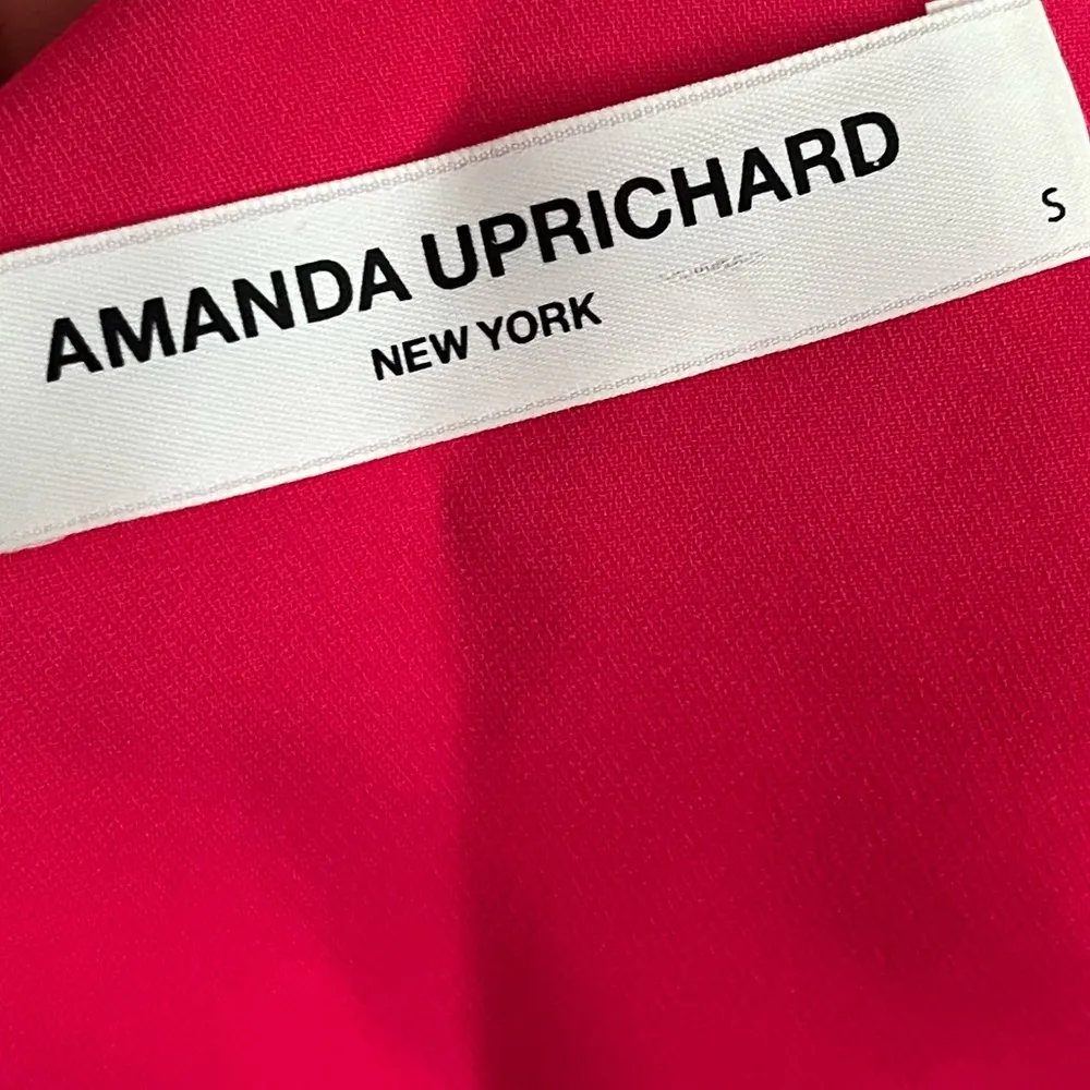 Amanda Uprichard • Bright Pink Crossover Blouse - Image 4