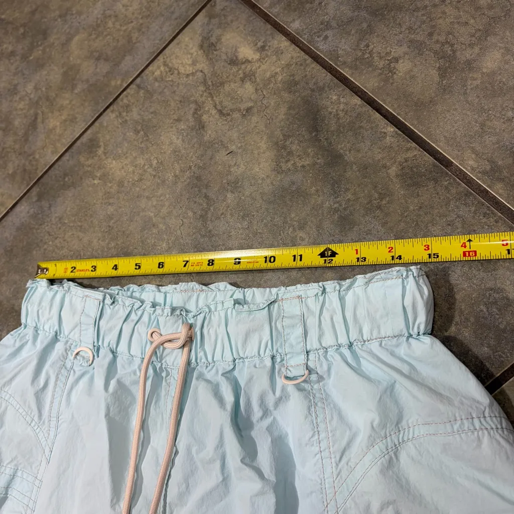 FP Movement by Free People Blue In The Wild Hiking Utility Shorts Sz M Gorpcore Size M - Image 6