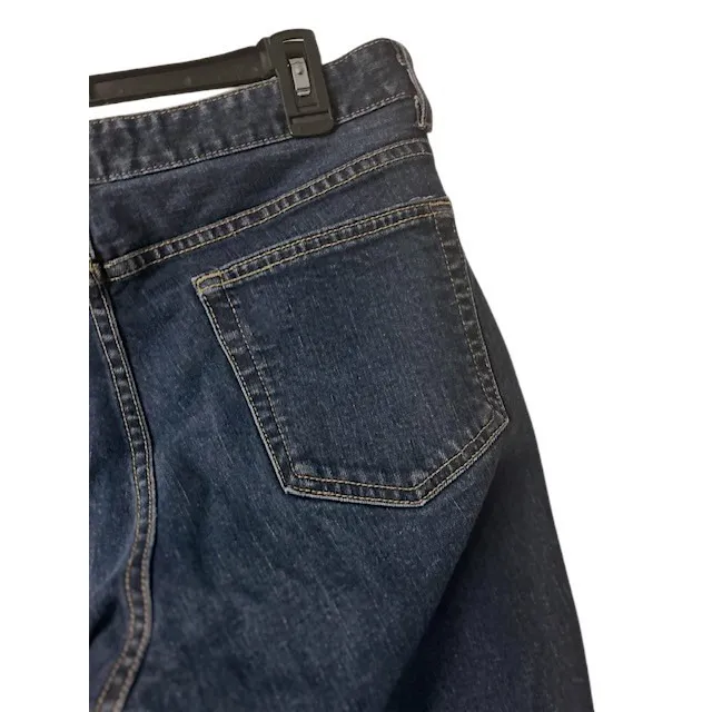 Gap Pencil Cut Denim Jeans 12 Regular Dark‎ Wash Americana Denim Farm Cowgirl - Image 7