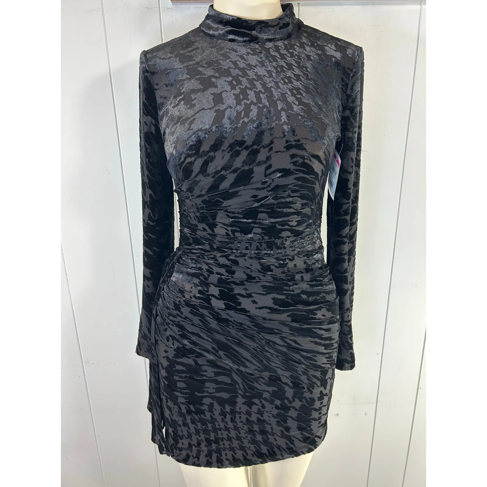 Dress the Population Women's Fawn Bodycon Mini Dress in Black. Size S. NWOT - Image 4