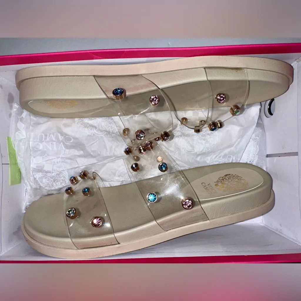 Lightly used VINCE CAMUTO sandals - Partha‎ - size 10M - Image 2