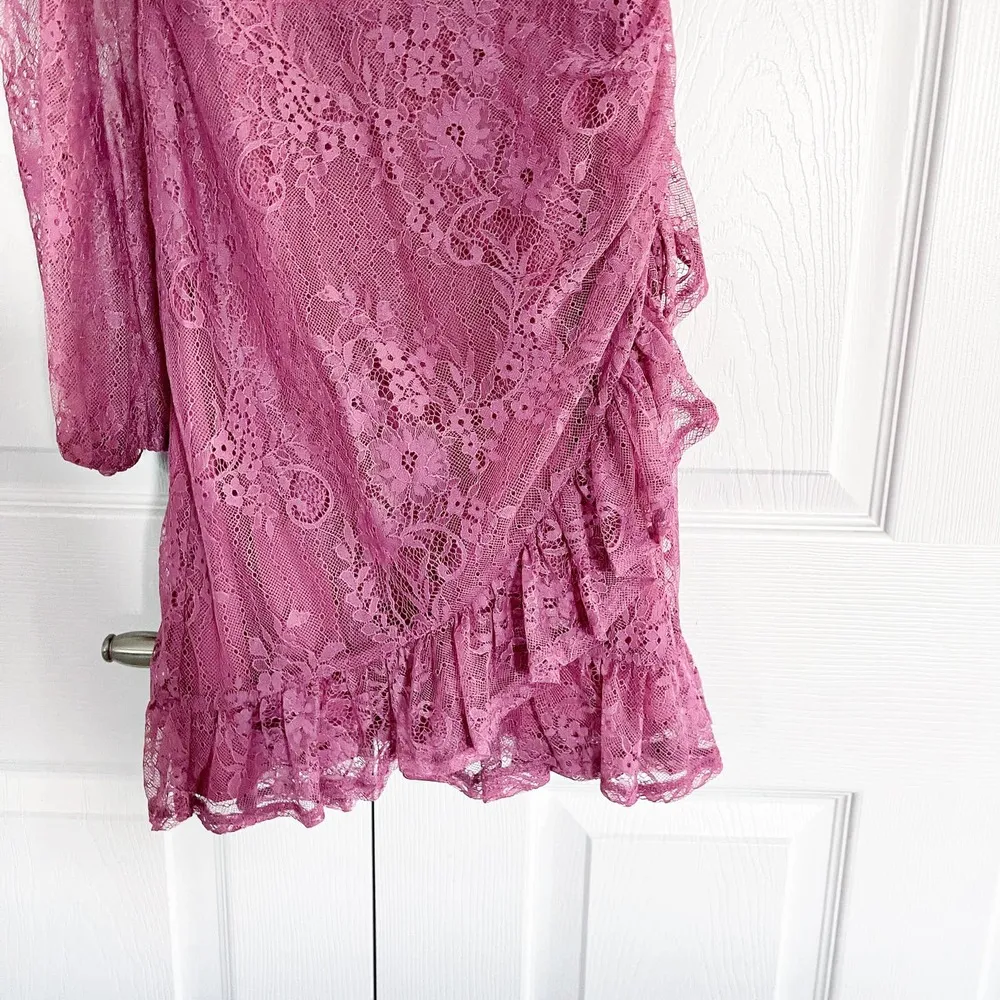 WAYF x Dede & Emily BFF Collection The Jess One-Shoulder Minidress in Pink - Image 6