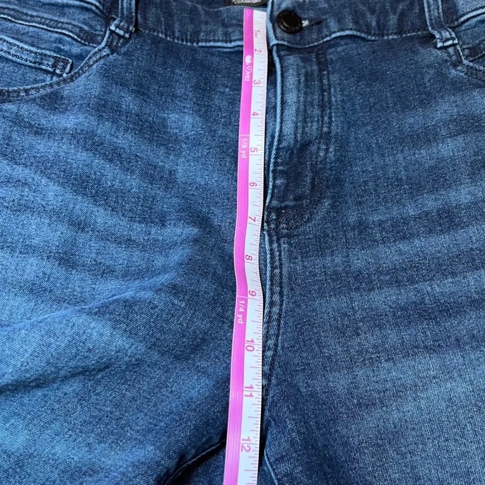 Simply Vera Vera Wang Cropped Blue Jeans Womens 18W Denim Casual Everyday - Image 11