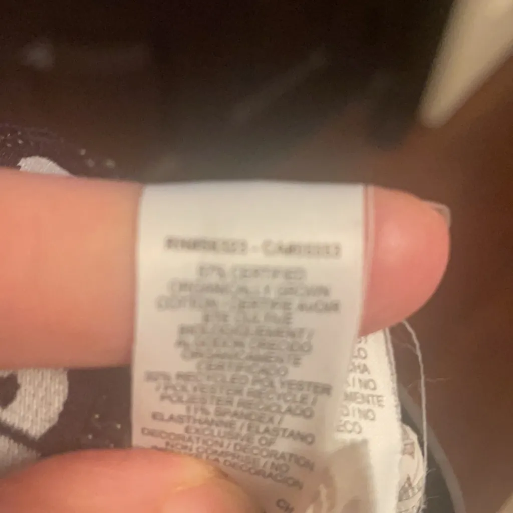 Nike grey pants with Nike logo dotted rose gold - Image 9