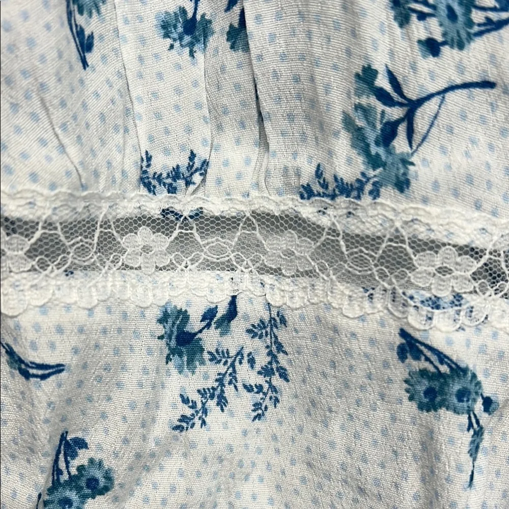 Sienna Sky Floral Print Front Tie Top - Image 4