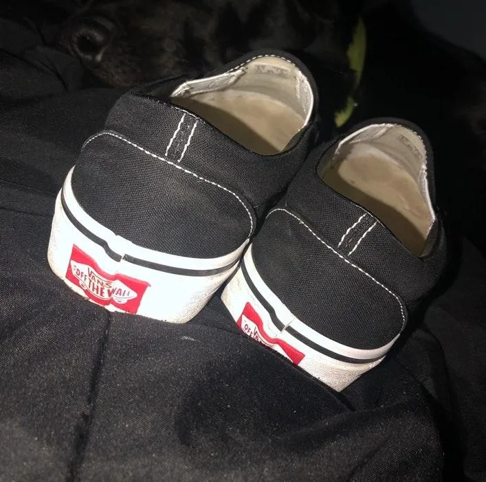 Vans Black Slip On - Image 3