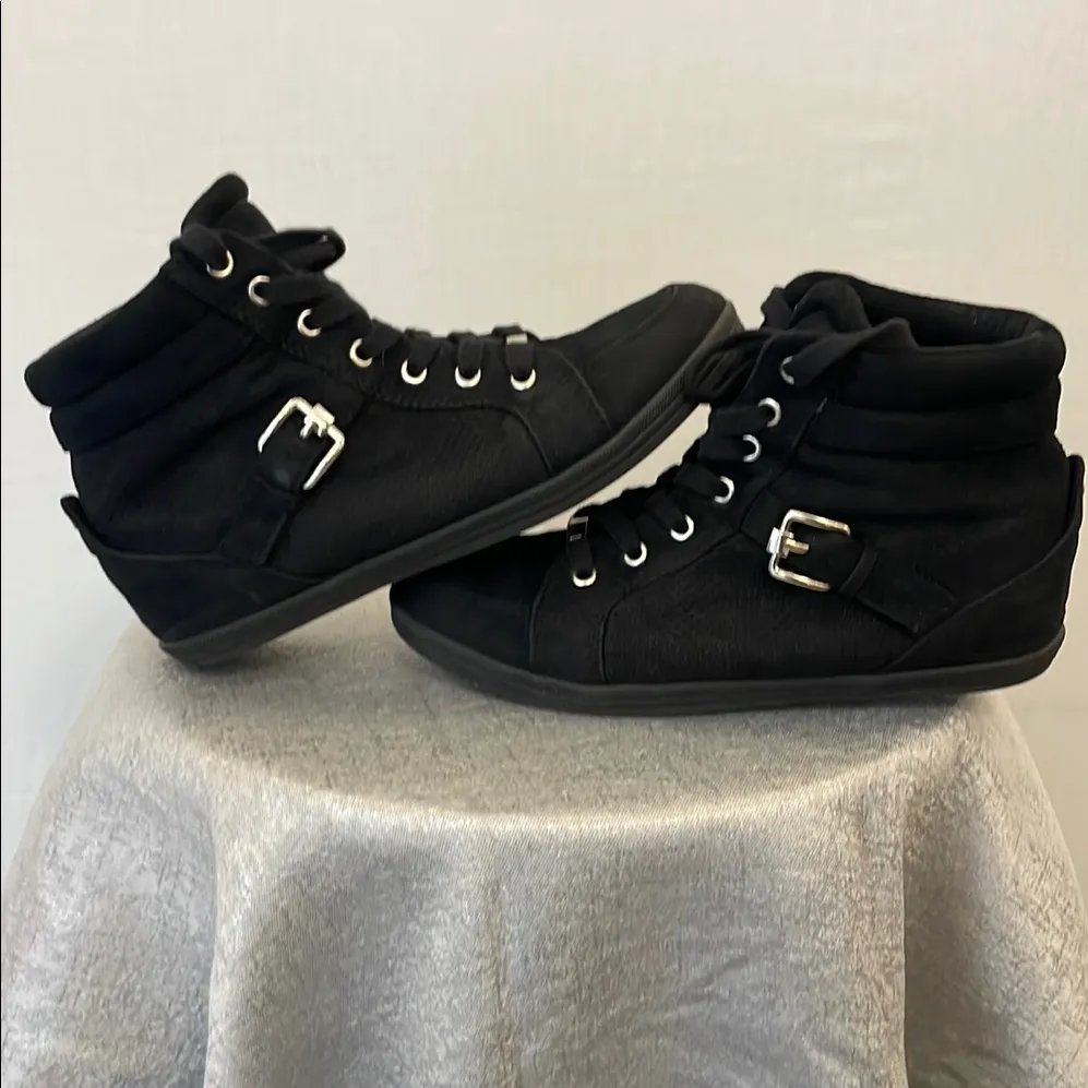 Call It Spring Black Sneakers with Sleek Design(D9)?? - Image 3