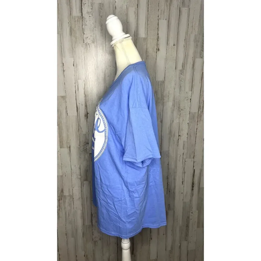 NWT UNC Women's Game Day "Game On" Football Graphic T - Image 4