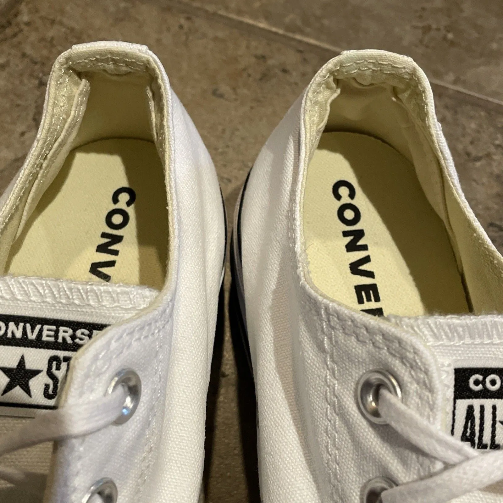 Converse Chuck Taylor Lift Platform Canvas Low Top Sneaker Shoes Womens Size 11 - Image 4