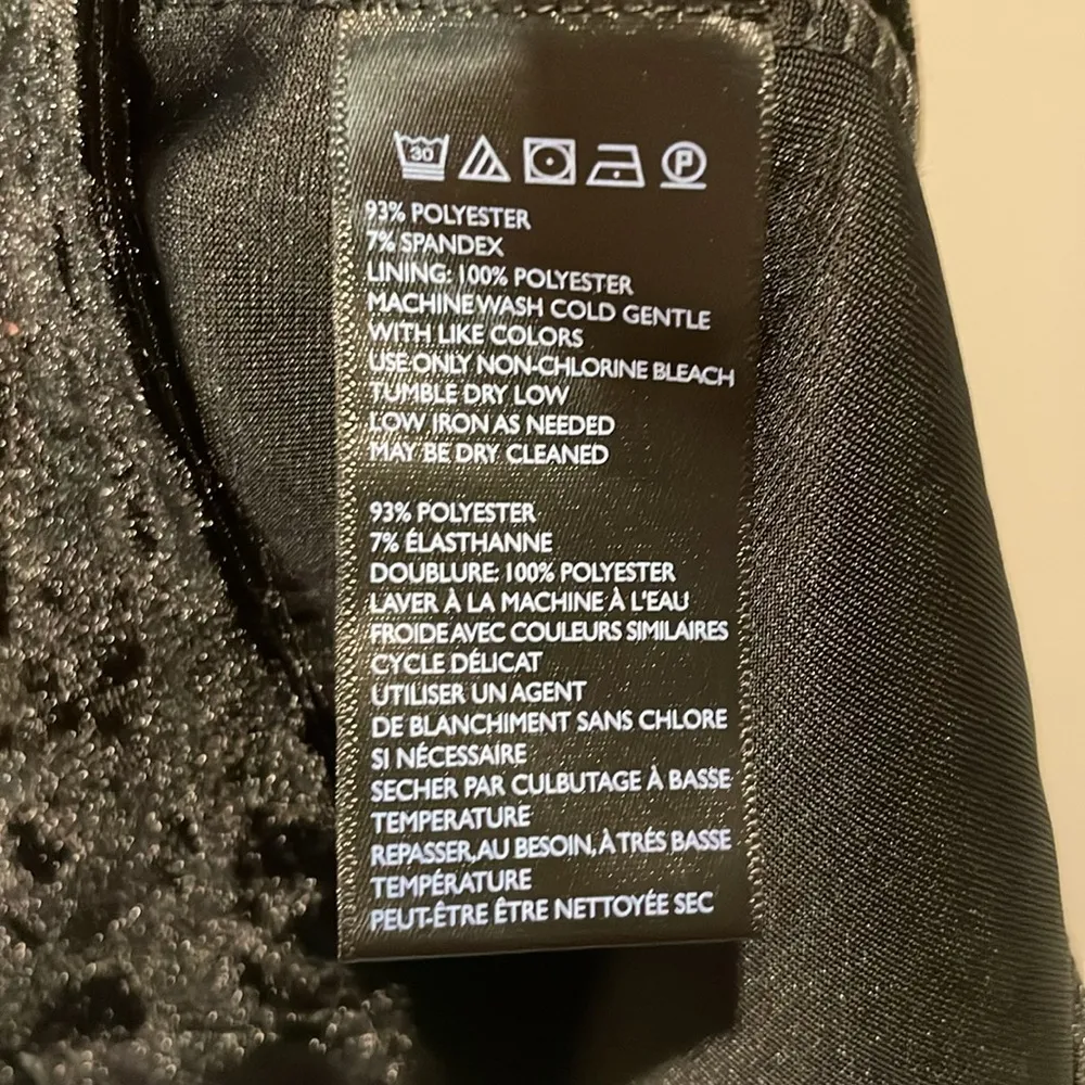 Urban Outfitters- “Sasha” Crushed Velvet Romper Long Sleeves in Black- Size M - Image 9