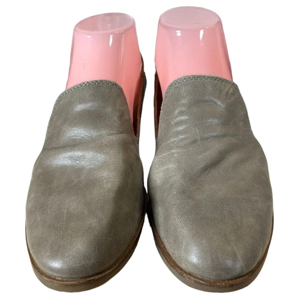 Lucky Brand Cahill Taupe Leather Loafer Slip On Shoes Women's Size 8.5 - Image 3