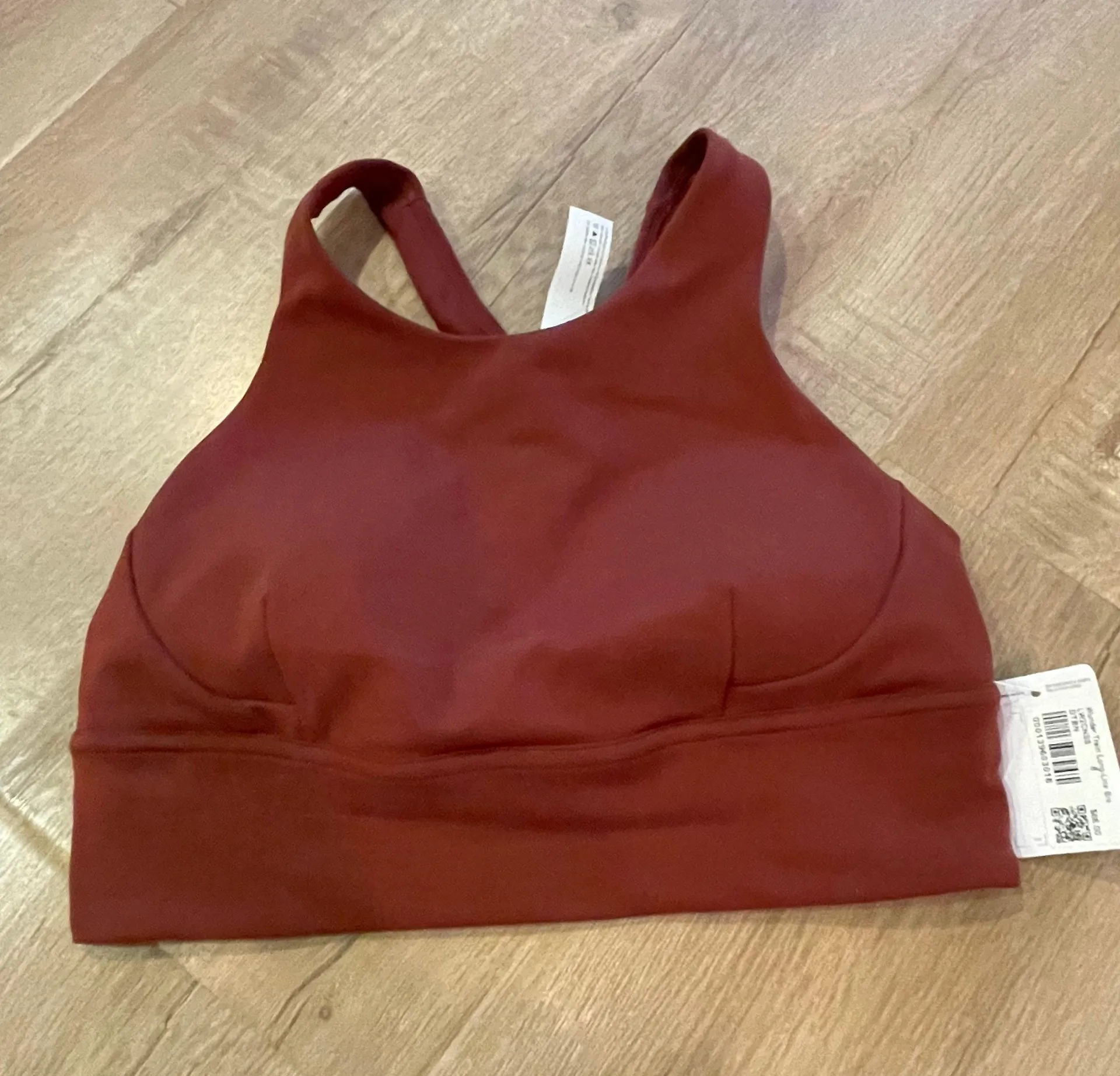 Wunder Train Bra Long Line Date Brown size 8 - Image 3