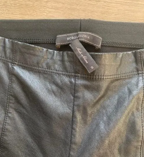 BCBGMAXAZRIA Leather Pants - Image 6