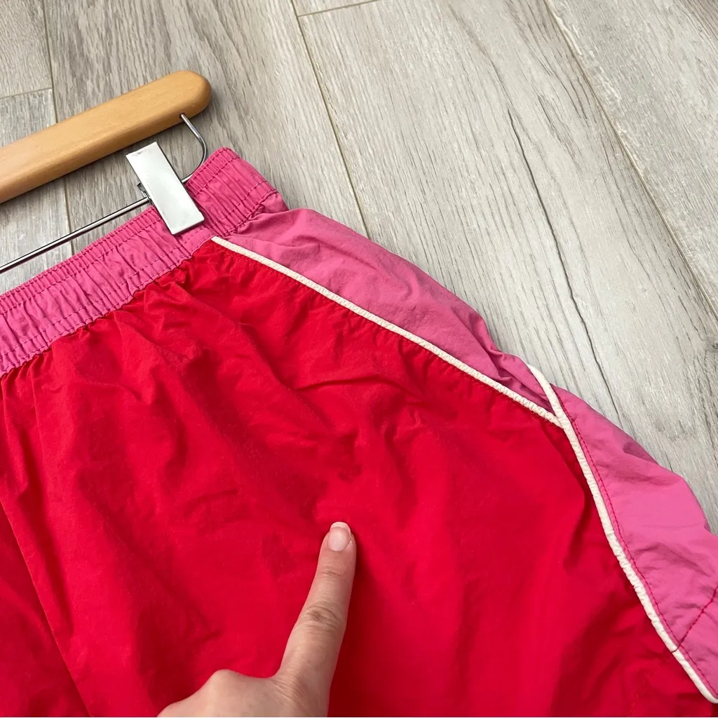 Urban Outfitters Shorts jess nylon track short womens Pink Red small athleisure - Image 6