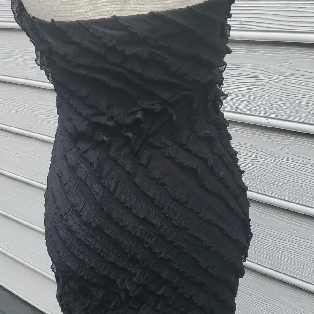 Love Note Love Notes Ruffle Bodycon Strapless Dress - Image 5