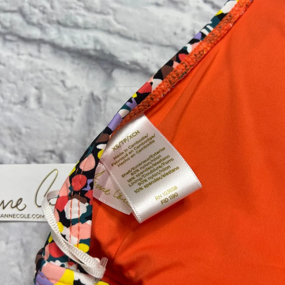 Anne Cole Womens Marilyn Banded Halter Bikini Top Size XS Dot New - Image 5