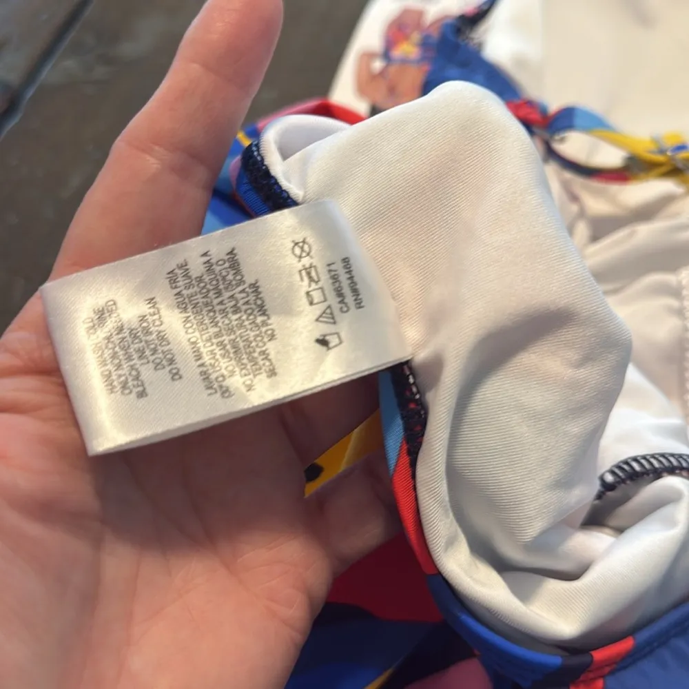 Nautica Womens Cross Back Tummy Swimsuit Into the Jungle Floral medium NWT - Image 9