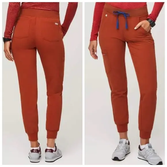 • Zamora jogger scrub pants in sold out auburn color - Image 6