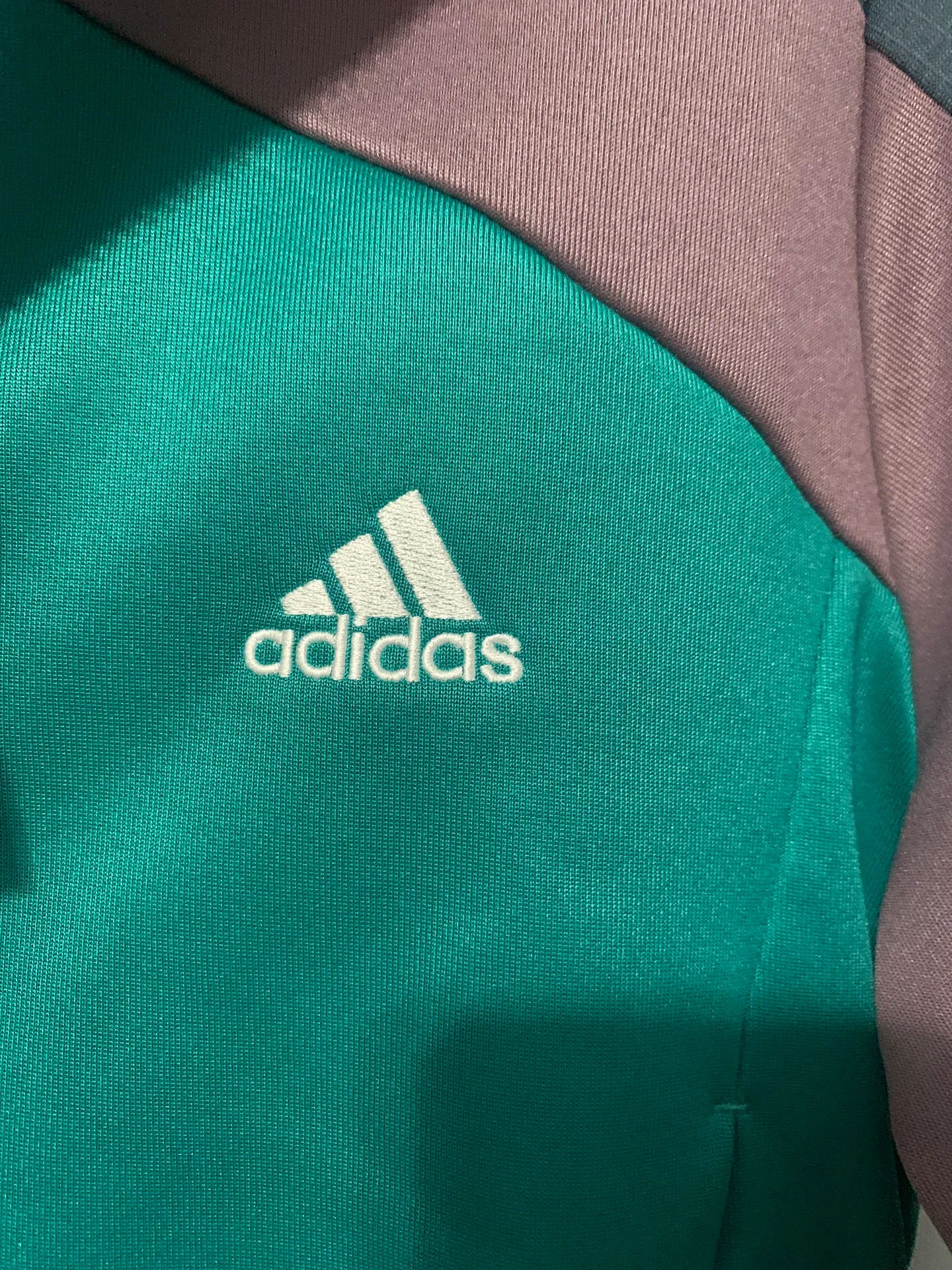 Adidas New Dark Green Jacket - Image 3