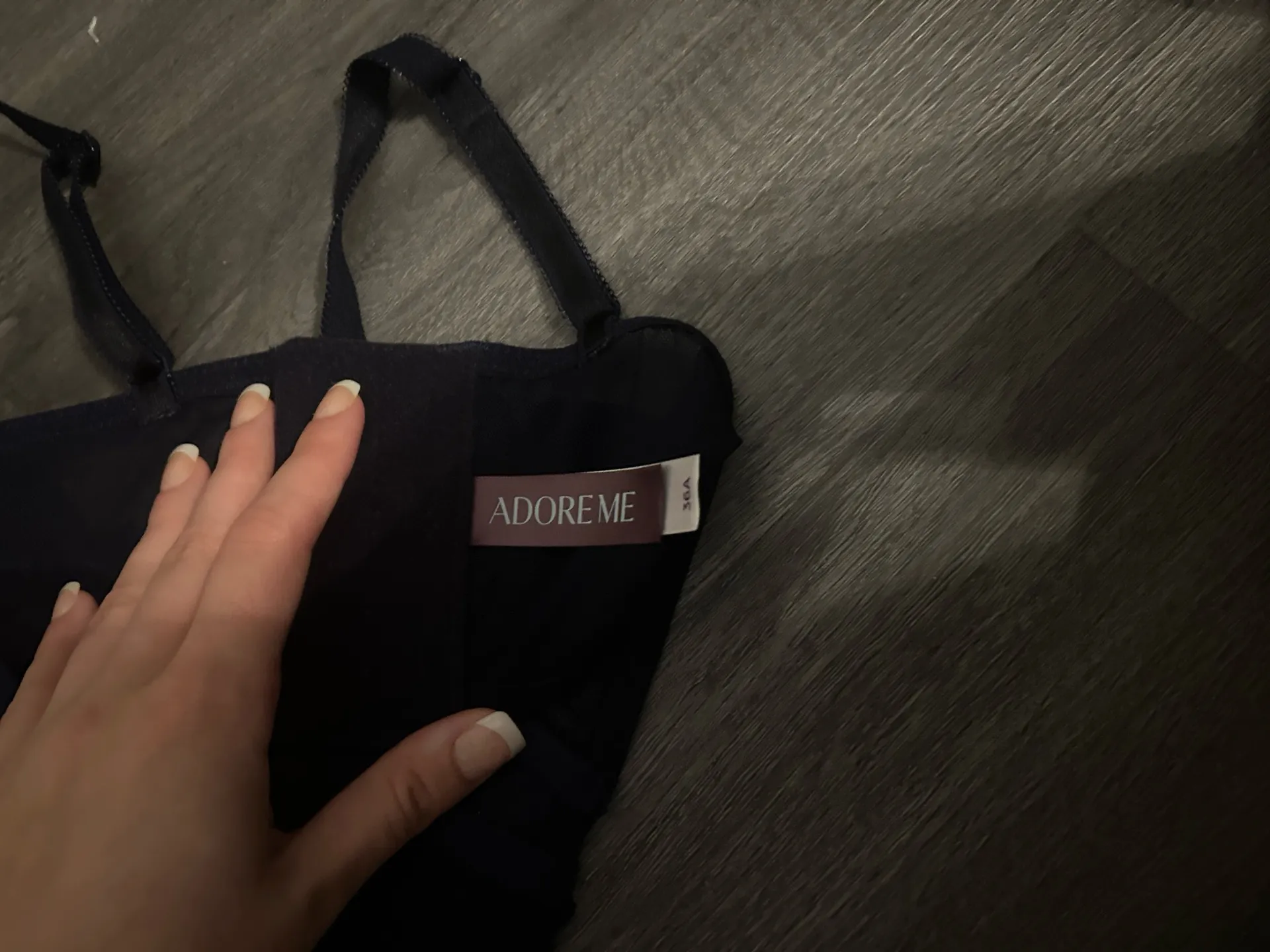 Adore Me Bra Lace Underwire blue - Image 3