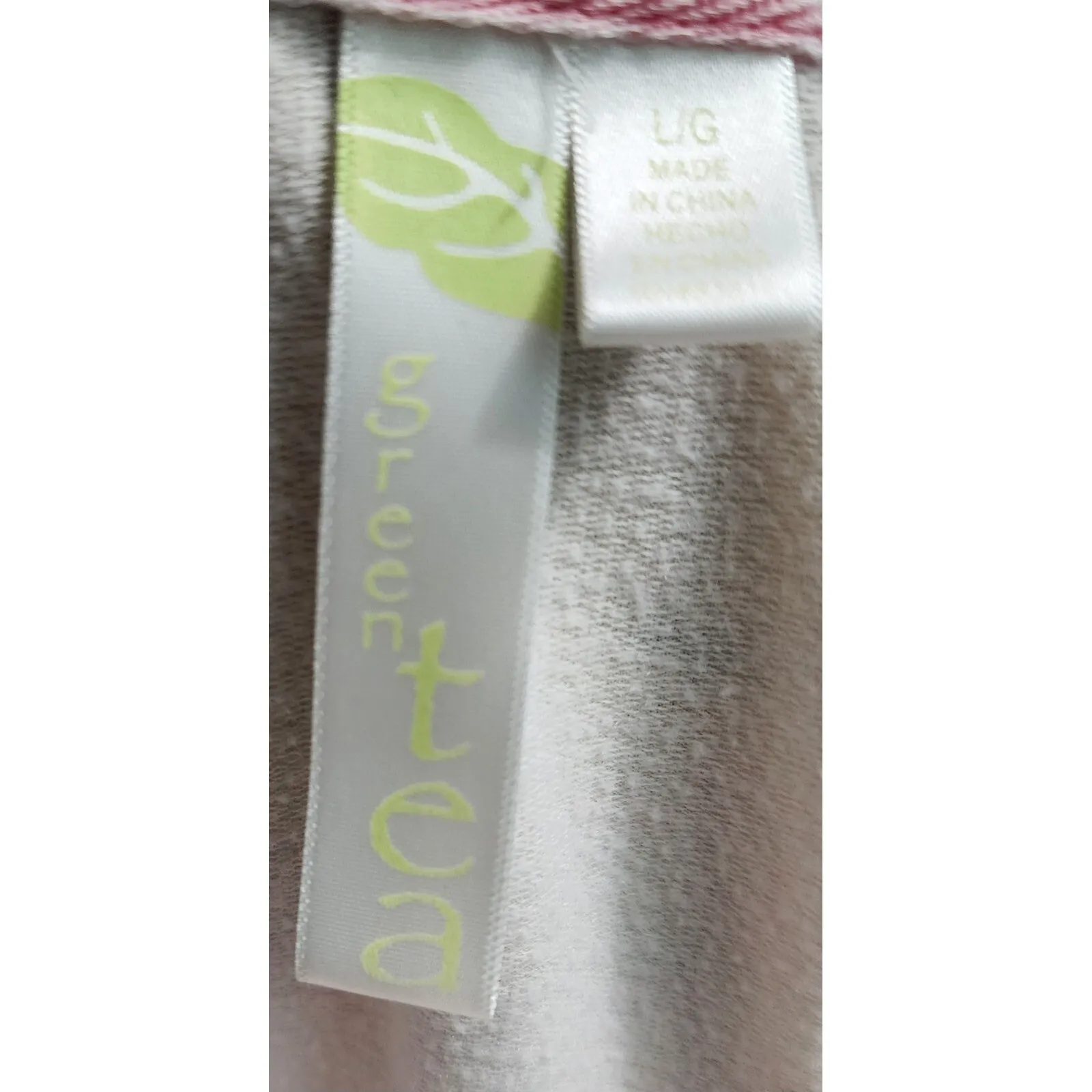 By Love Tree Sweatshirt Pullover Pink Contrast Stitching‎ Comfy Casual L - Image 4