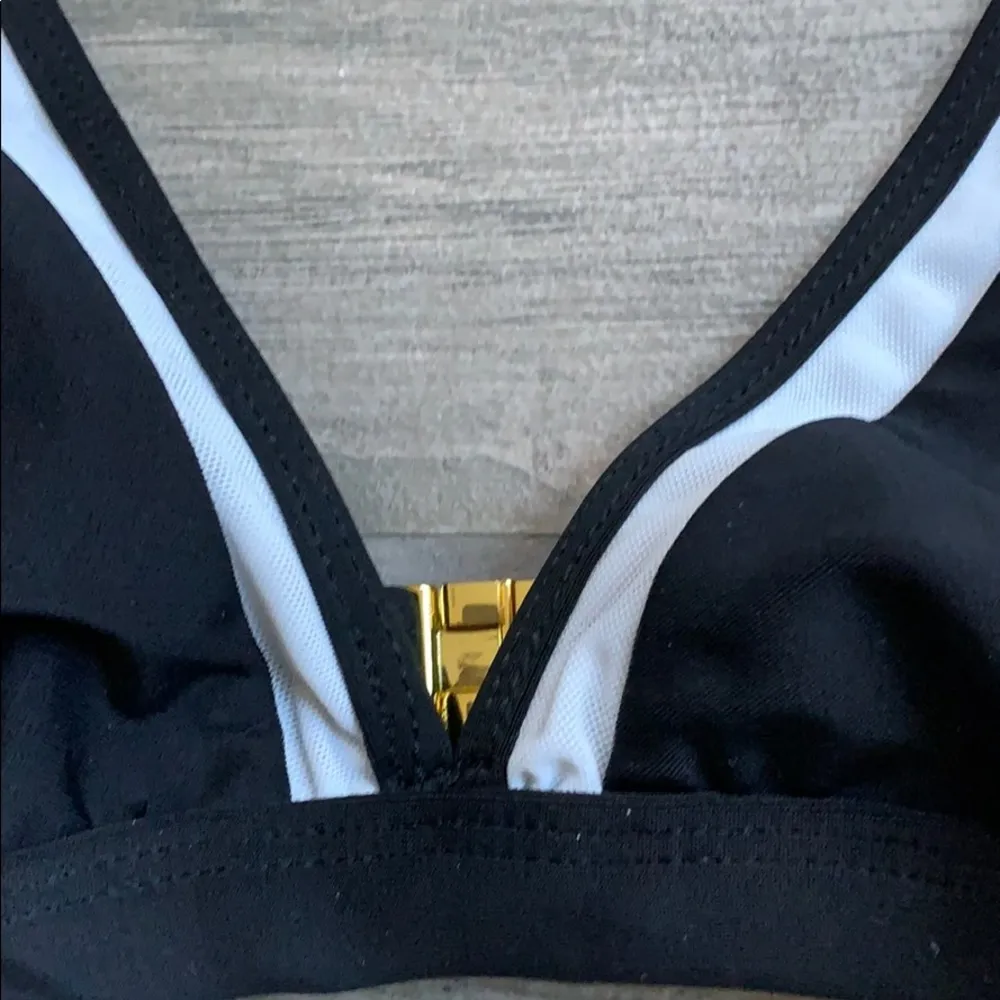 Lauren Layne Stella bikini top in black Size XS - Image 5