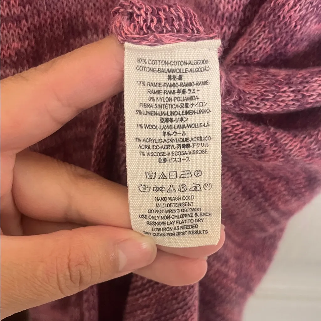 Free people Sleeveless Maroon Tunic with Beige Pattern - Image 7