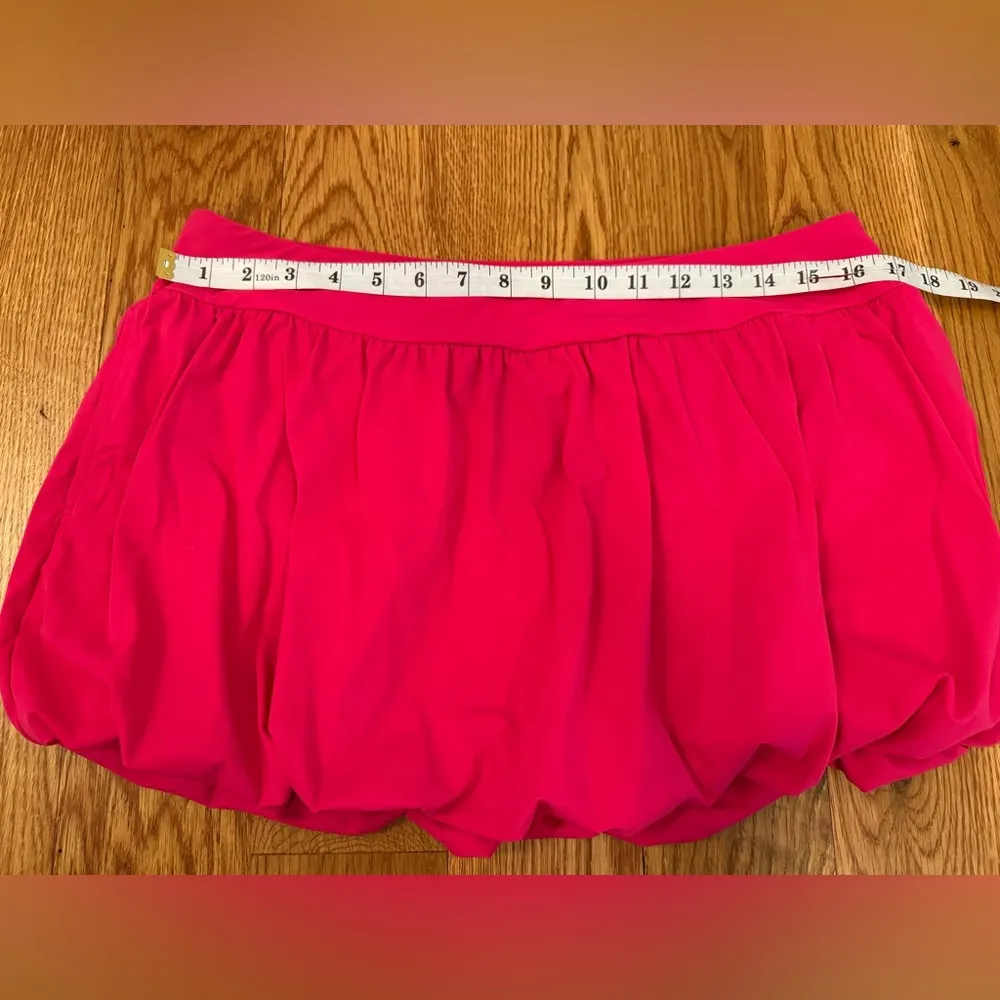 SPANX Flamingo Hot Pink Bubble Swim Skirt Cover Up - Large - Image 6