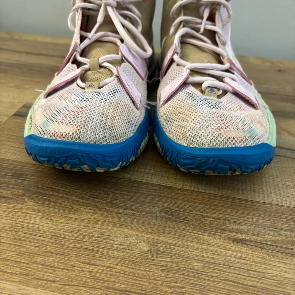 Nike Kyrie 7 1 World 1 People Regal Pink Athletic Basketball Shoes Kids Women’s - Image 3