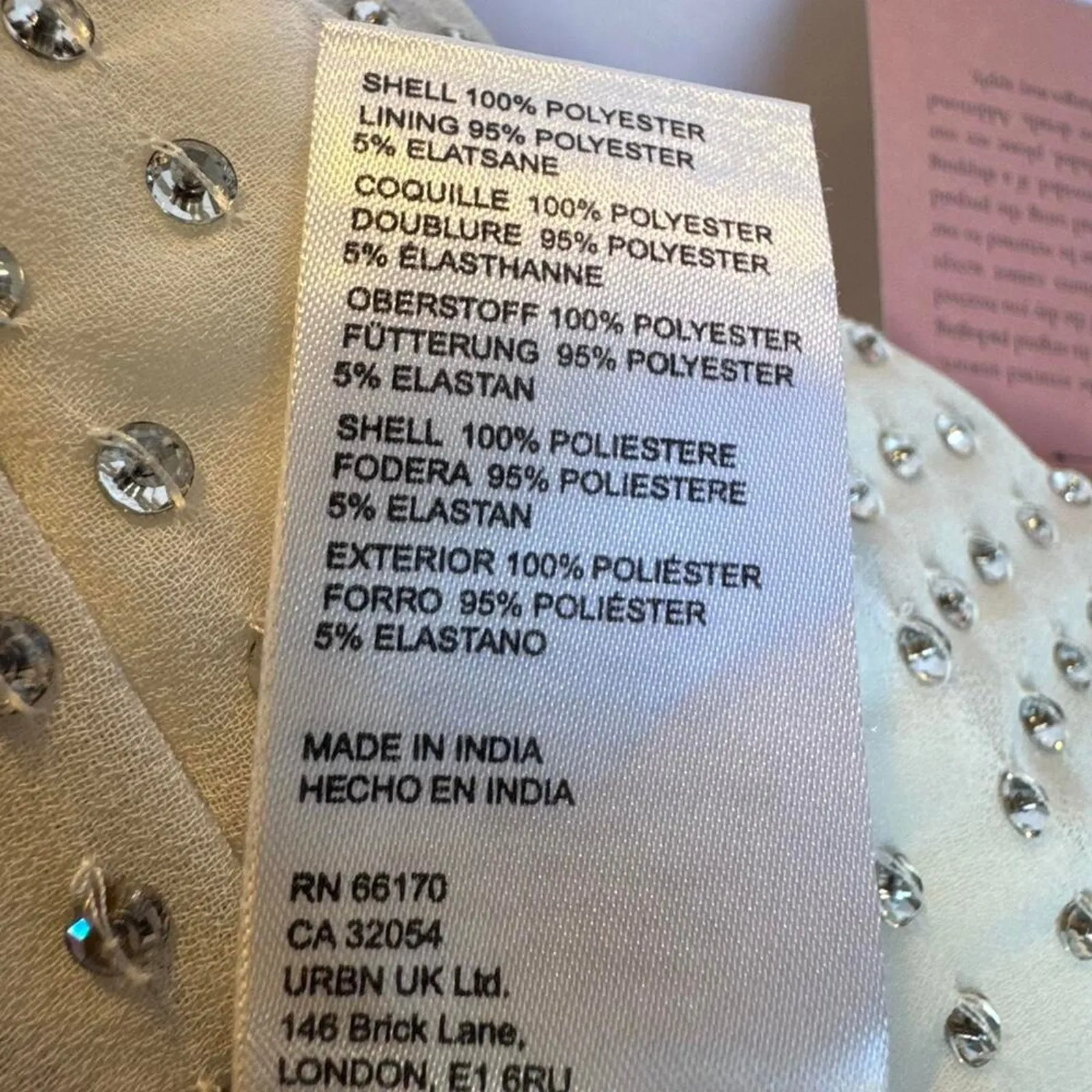 Bhldn anthropologie NWT Dress low‎ back w/tie XS Women Junior Sequin Party Dress - Image 8