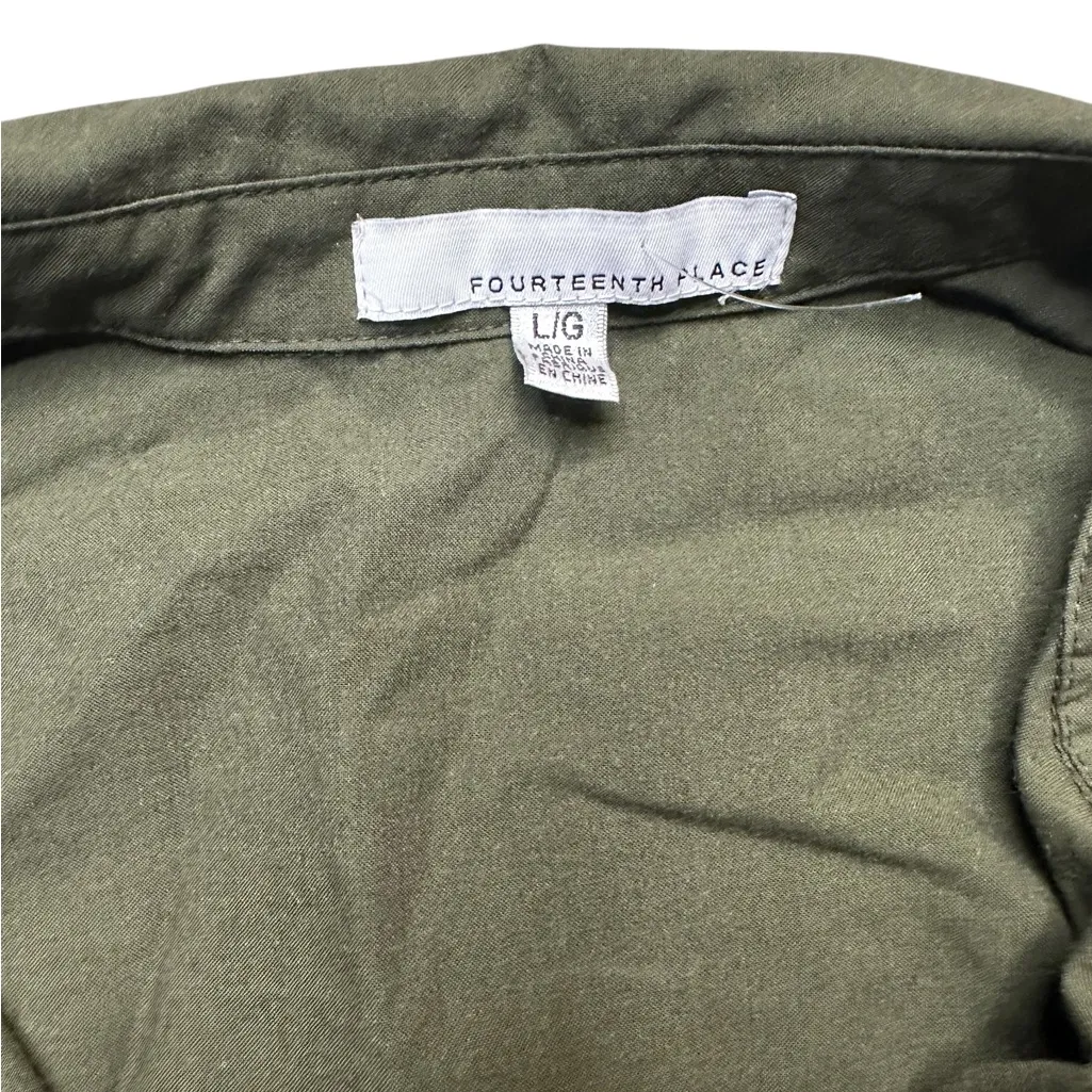 Olive Green Button - Image 2