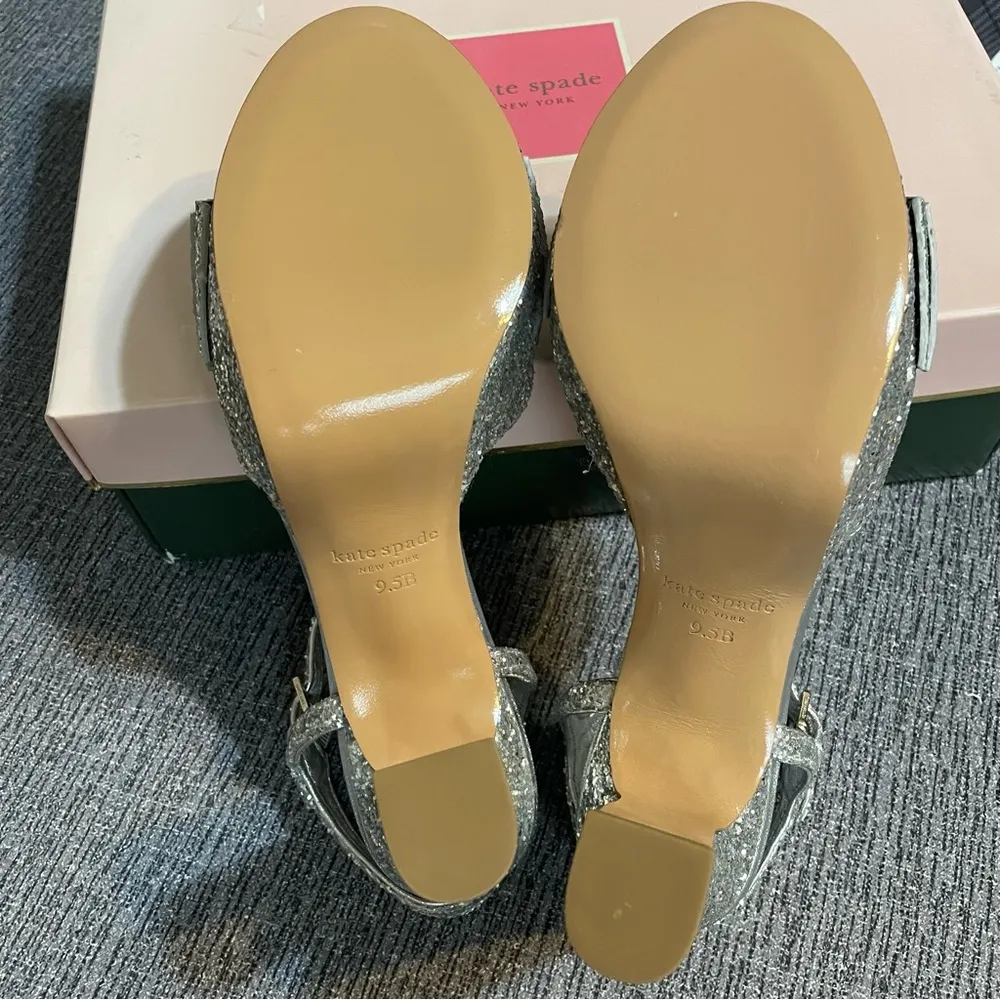 Kate Spade Miya Glitter Ankle Strap Sandals - Image 13