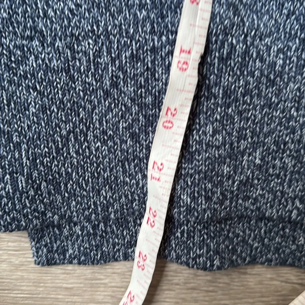 NEW Everlane Soft Cotton Crew Sweater Blue Size XS - Image 11