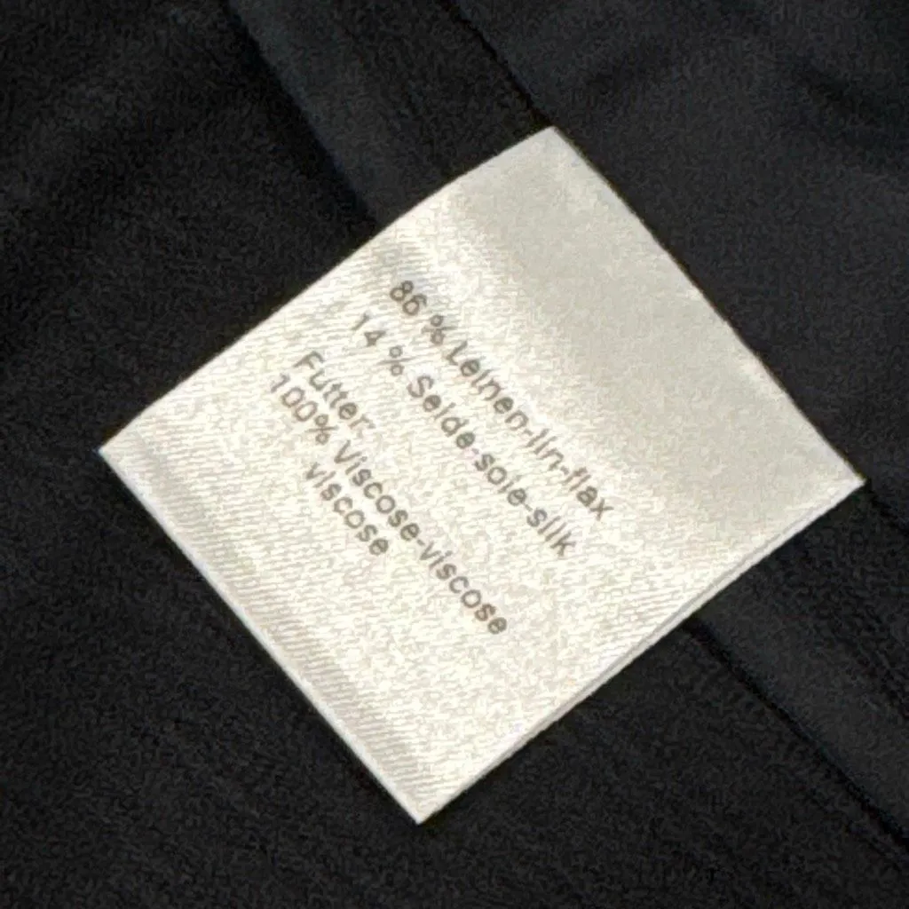 Akris Punto Linen Silk striped Blazer size 10 - Image 3