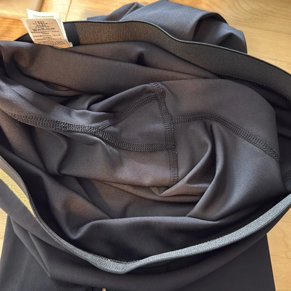 Kate Spade Mid-Rise Bi-Stripe Waistband Cropped Legging, M - Image 10