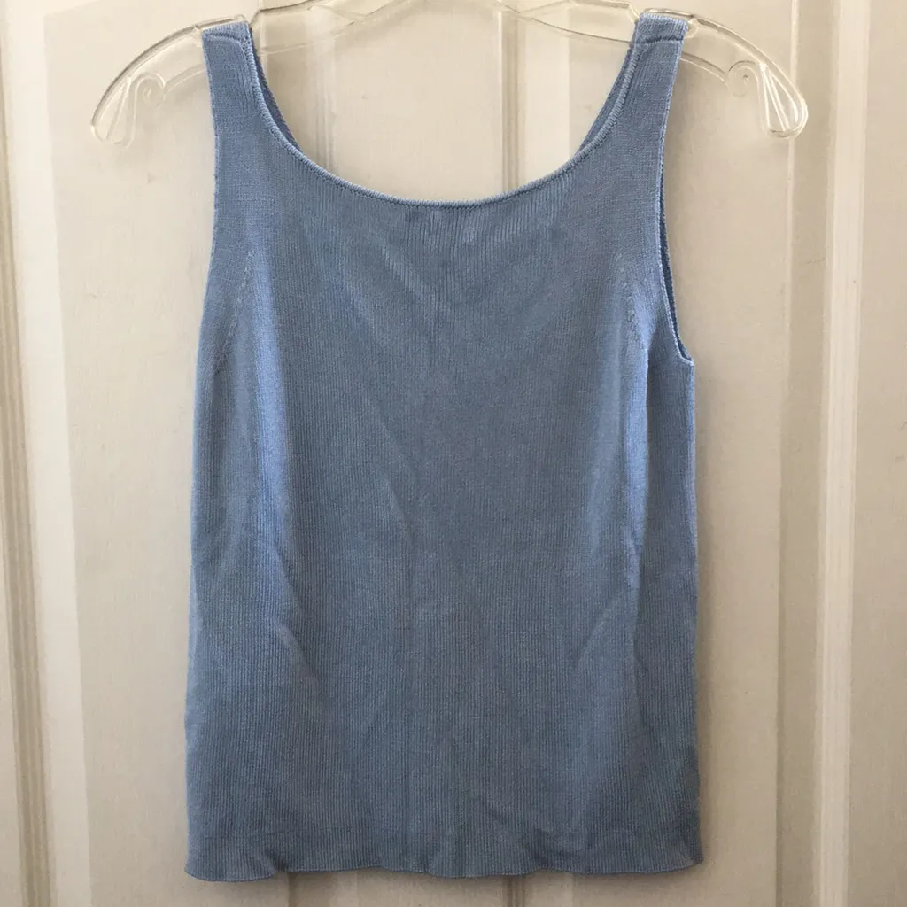 FINAL MARKDOWN Sigrid Olsen tank style top small - Image 6